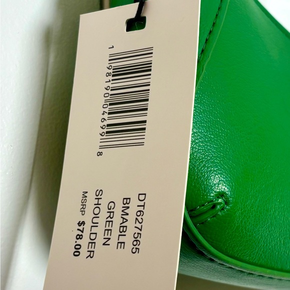 Steve Madden Bold Green Shoulder Handbag - Picture 4 of 5